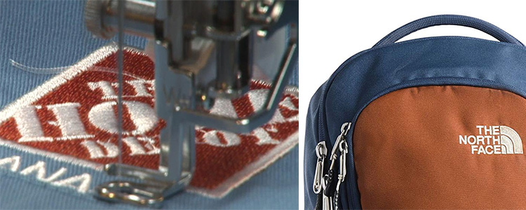 Embroidery for wholesale camping gear products