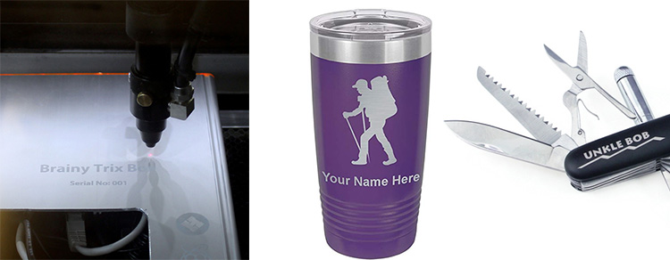 Laser Engraving for wholesale camping gear products