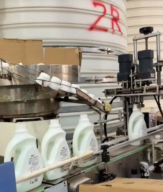 laundry detergent production line