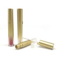 Round empty lip gloss tubes