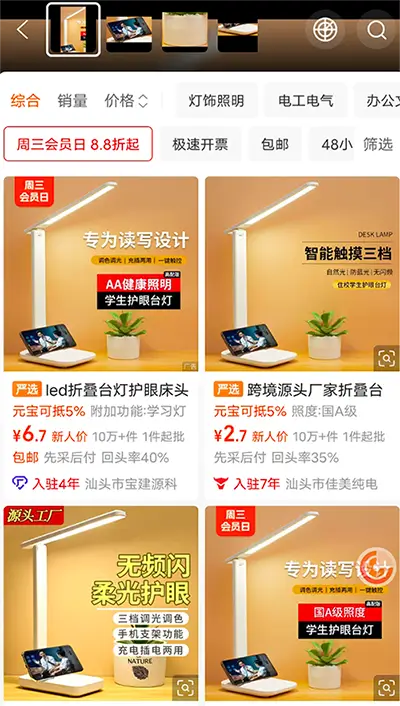 links with same image