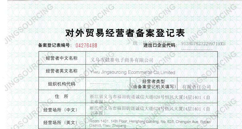 China Product Agent export license