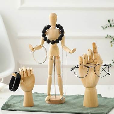 Wooden jointed doll 02