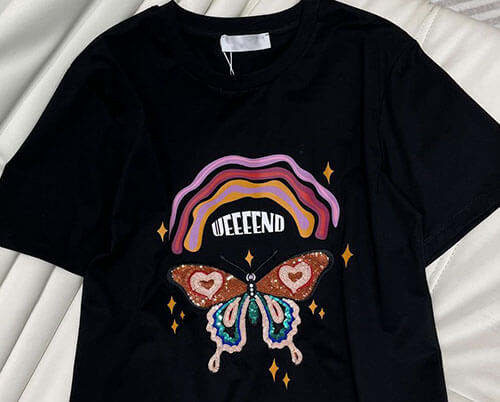 Bead embroidery