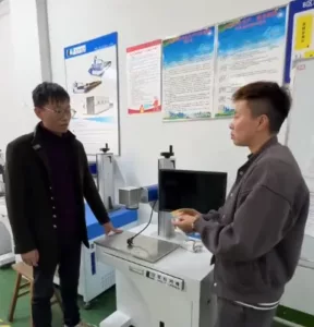 manager recommended an infrared laser machine to China Product Agent