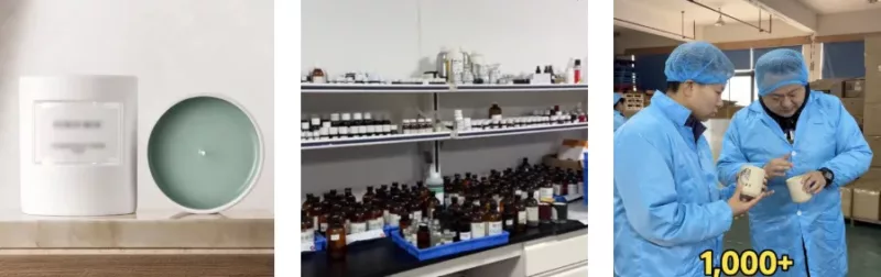 China Product Agent agent in candle factory workshop