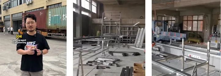 China Product Agent to the glass window factory factory inspection and quality inspection