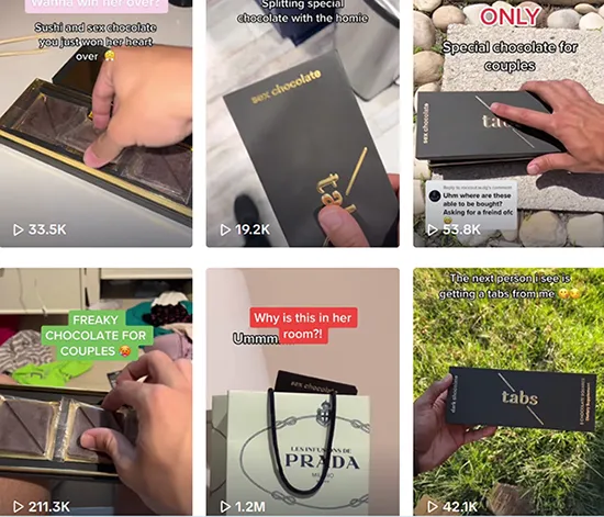 Tabs viral videos