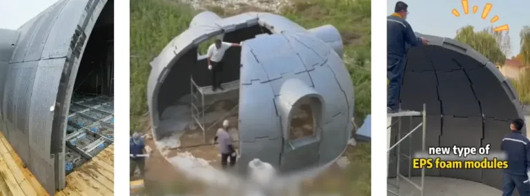 Bubble Foam Houses