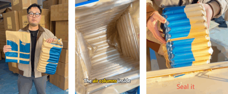 kraft paper air box