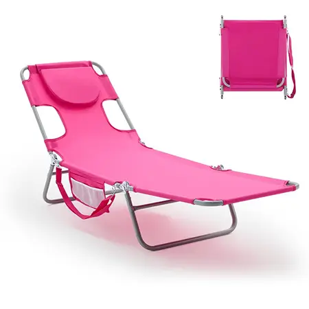 tanning chair with holes