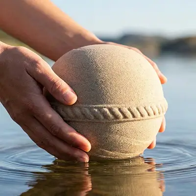 water-based urns