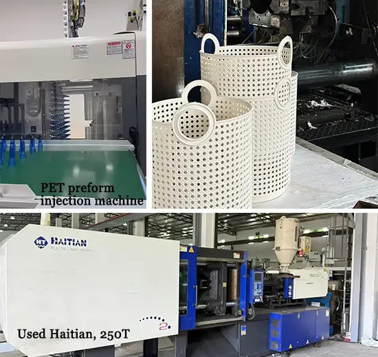 General-purpose injection machines