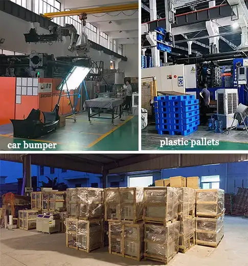 High-tonnage injection machines