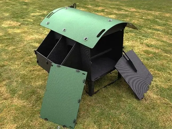 Modular plastic coops