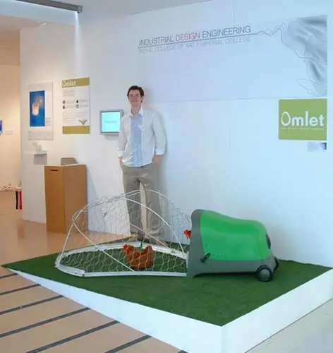 Omlet first chicken coop prototype