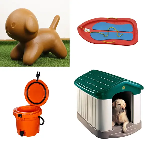 Rotational molding products