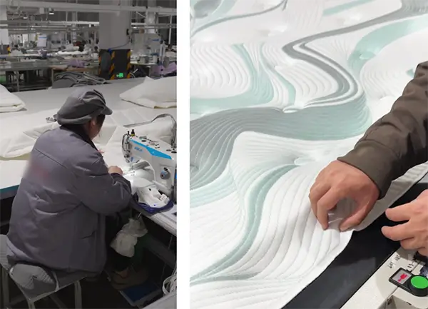 fabric process for mattresses