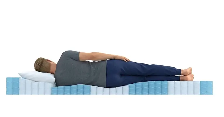 zoned support mattress