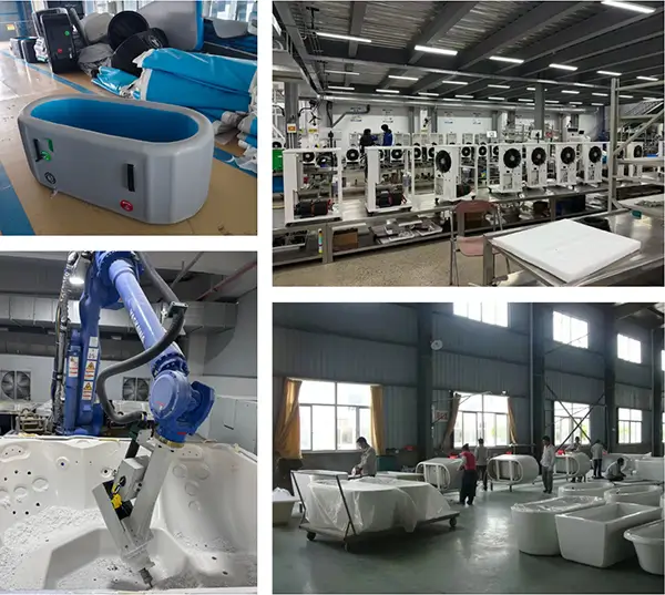 China ice tub manufacturing factories