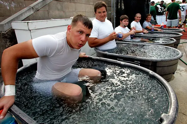 Cold therapy for athletes