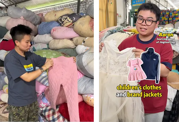 Kids used clothes