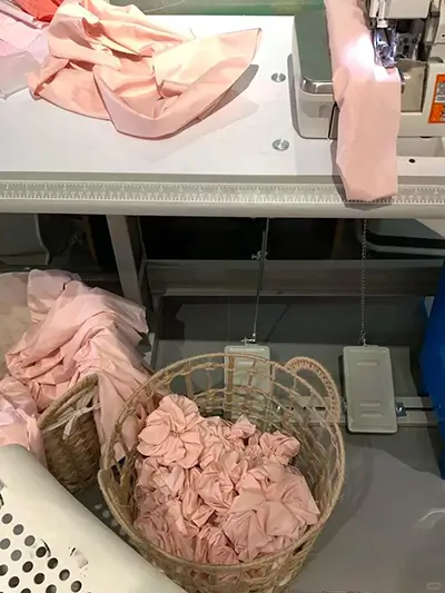Sewing Process for Scrunchie Manufacturing