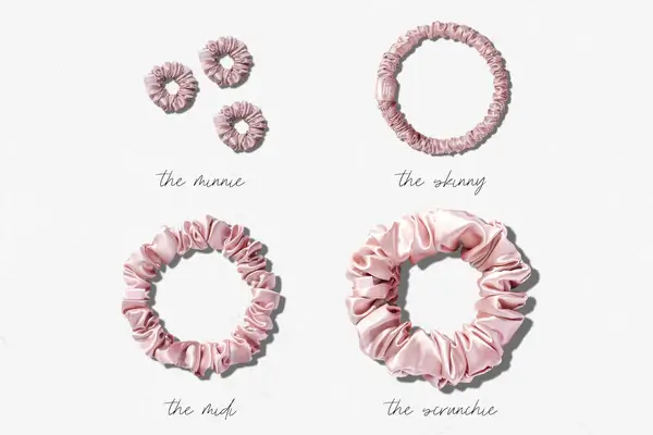 Silk scrunchie