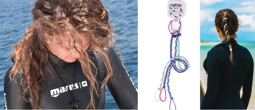 Tangle-Free Dive Hair Tie