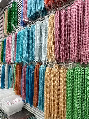 crystal bead strands of beads yiwu changchun street