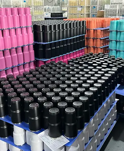 mass production of tumblers