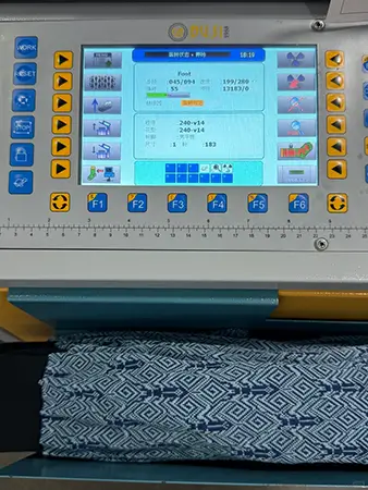 sock machine input parameters